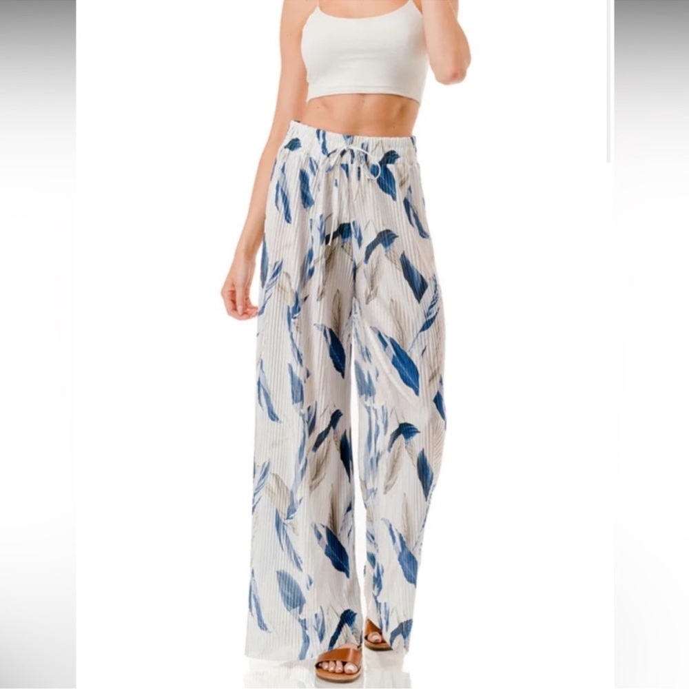 Island Crew tropical pants lightweight size XL new cruise, vacation
